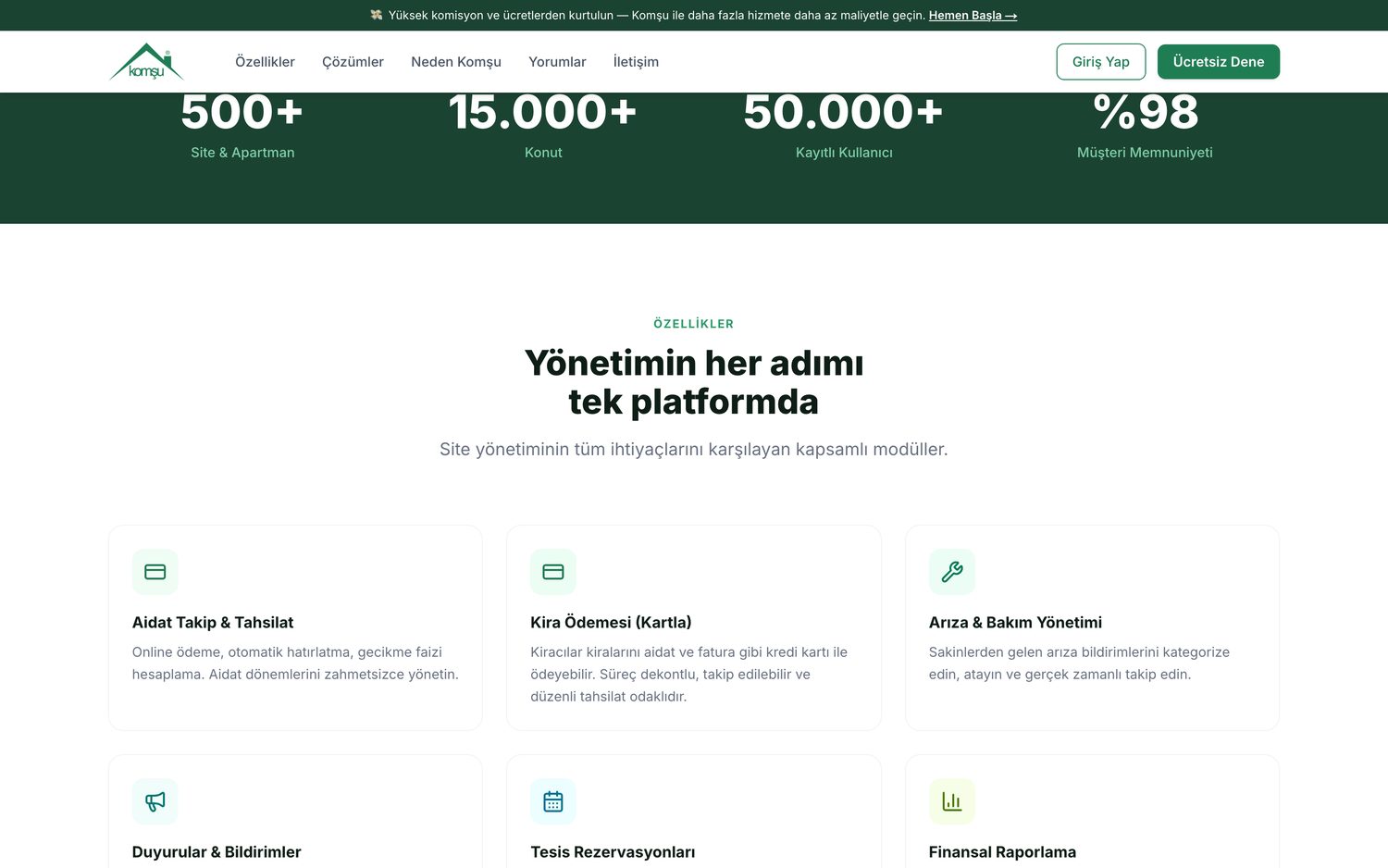 Komşu ekran görüntüsü: Çözümler